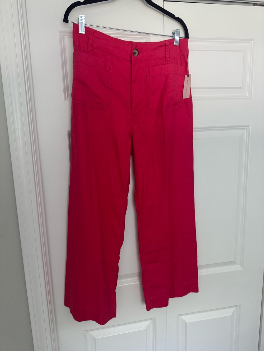 Anthropologie Colette Pant in Geranium Color BRAND NEW